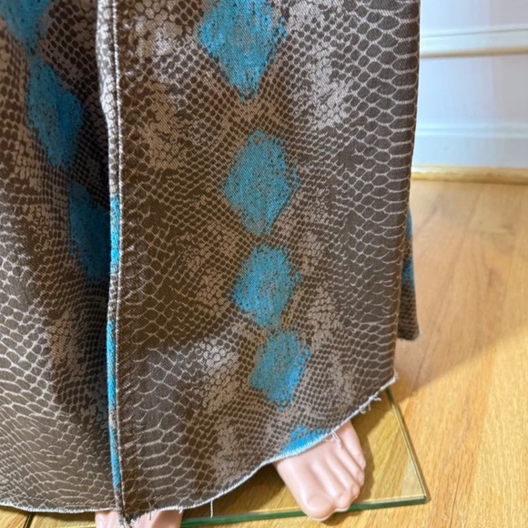 Rock & Roll Denim Snake Print Jean - Picture 5 of 11